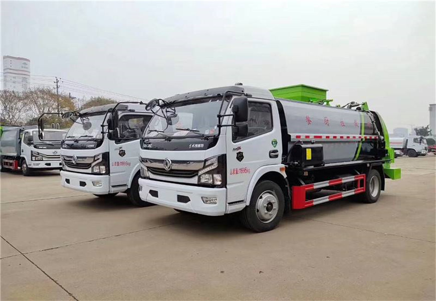 東風(fēng)凱普特8噸餐廚垃圾車(chē)