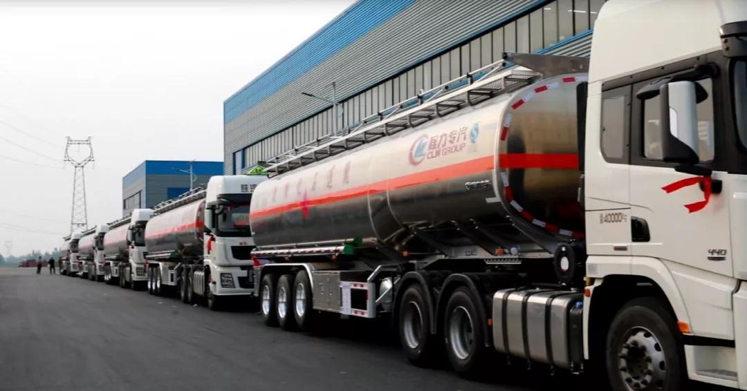 程力危化車制造公司新型輕量化全鋁合金?；\輸車成行業(yè)驕子